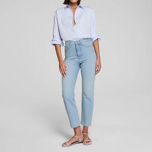 NWT SPANXsculpt ReDefine Slim Straight Jeans | Tidal Blue